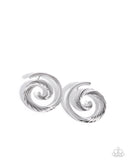 Spiral Silhouette - Silver