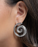 Spiral Silhouette - Silver