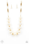 Pearly Prosperity Gold - Necklace