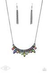 Wish Upon a ROCK STAR - Multi "Oil Spill" Necklace