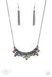 Wish Upon a ROCK STAR - Multi "Oil Spill" Necklace